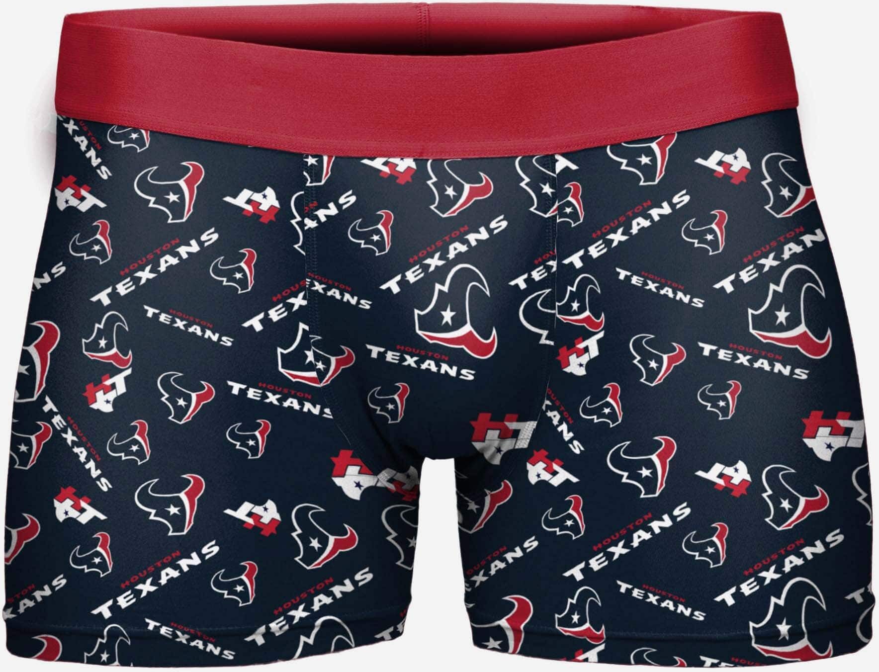 FOCO Houston Texans Repeat Logo Underwear - 2XL - Men