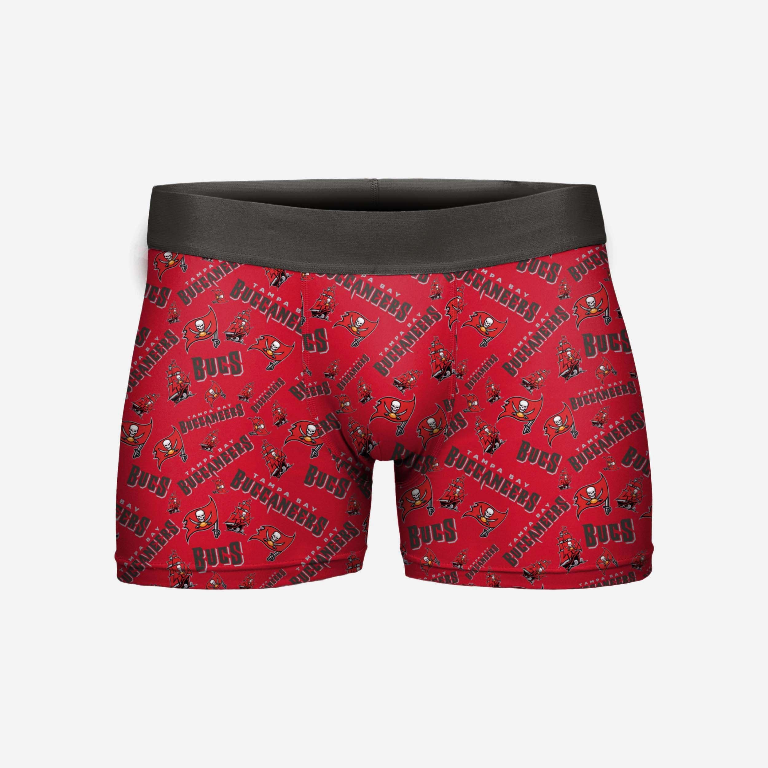 FOCO Tampa Bay Buccaneers Repeat Logo Underwear - M - Men