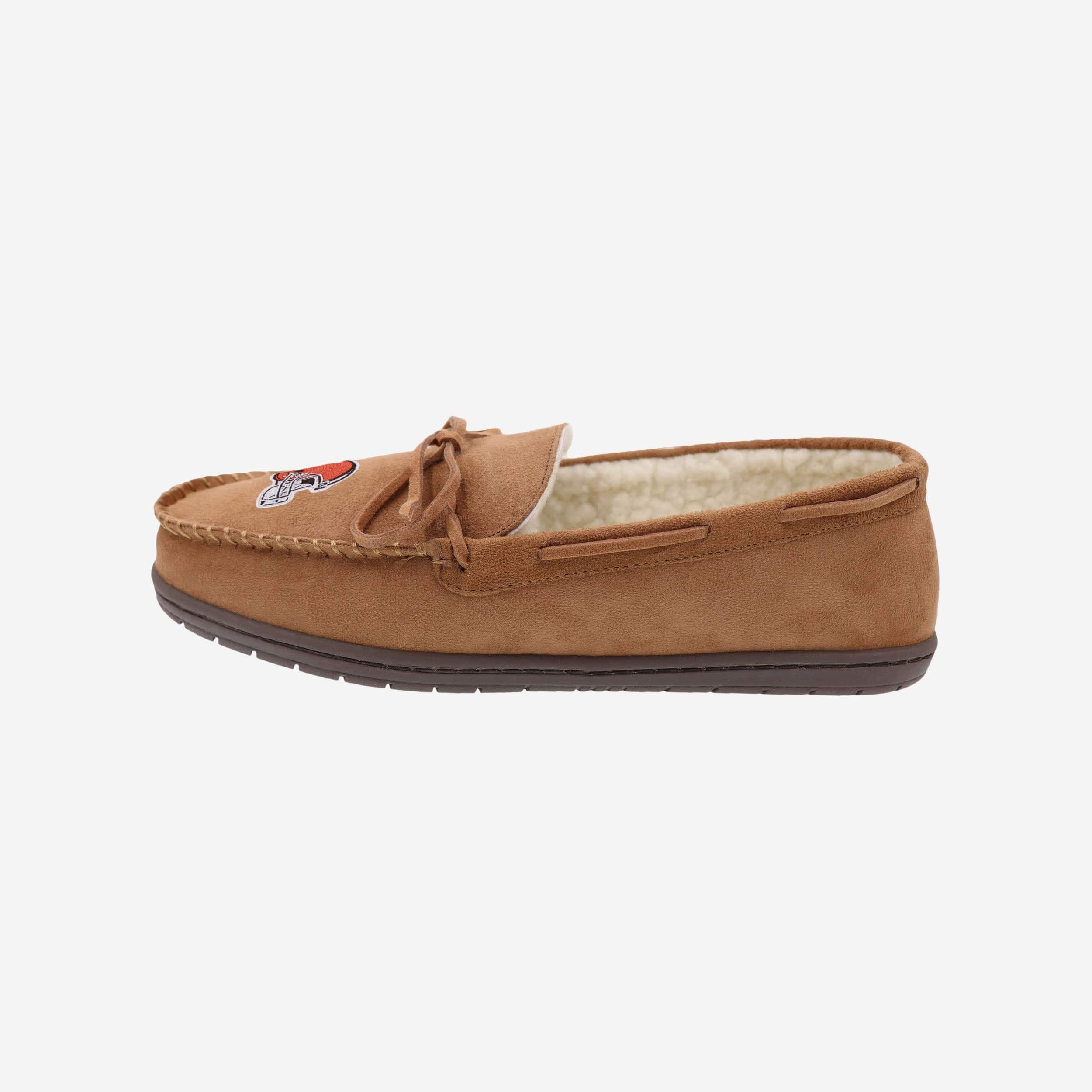 FOCO Cleveland Browns Moccasin Slipper - L - Men