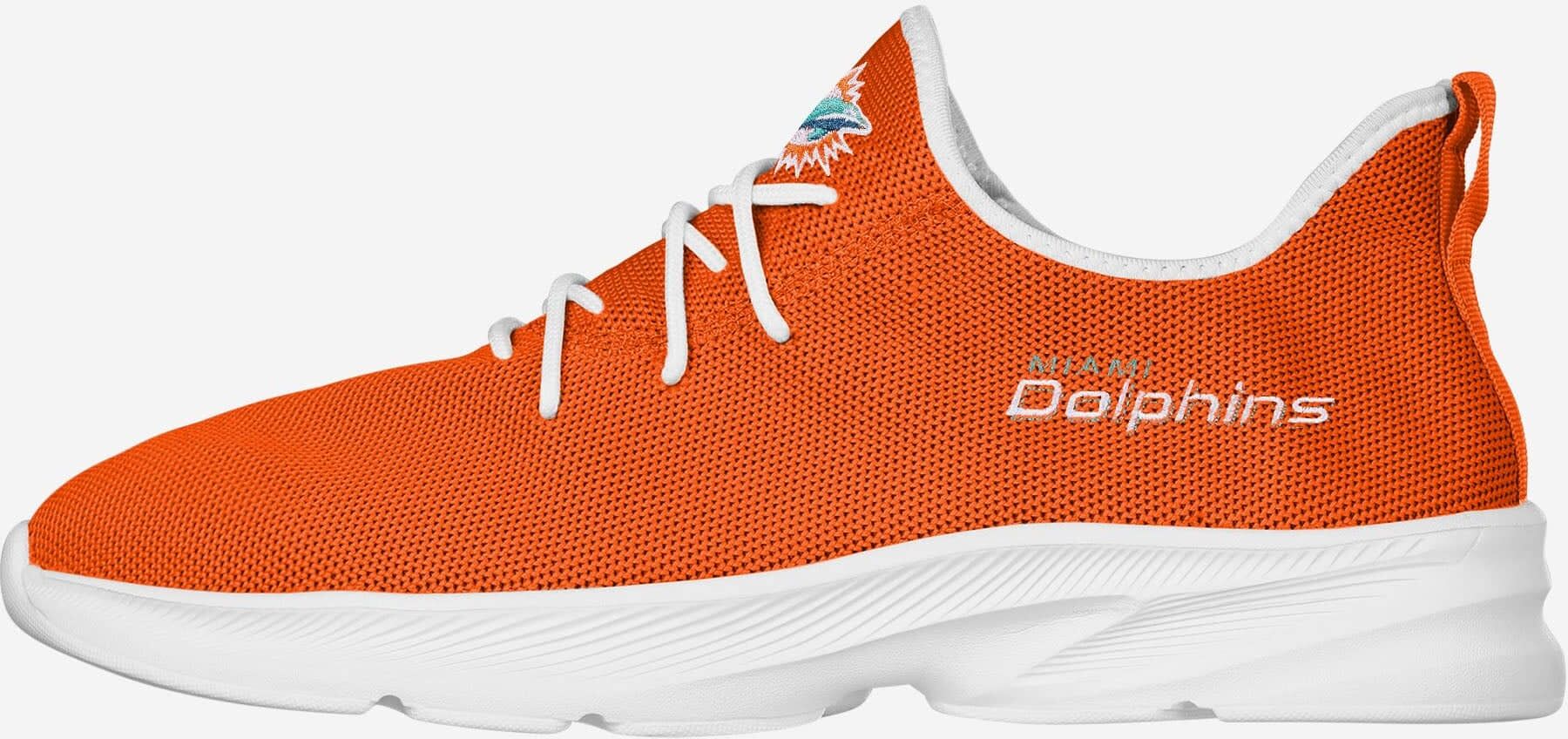 FOCO Miami Dolphins Team Color Sneakers - 8 - Men