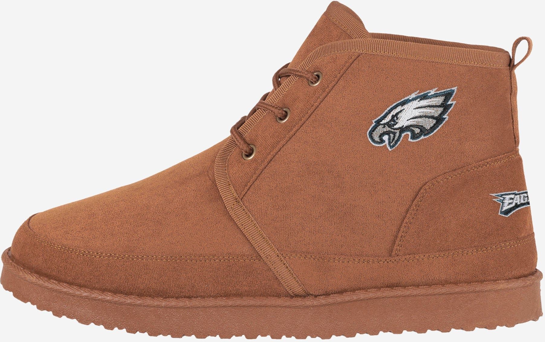 FOCO Philadelphia Eagles Team Logo Sherpa Lined Boot - 12 - Men