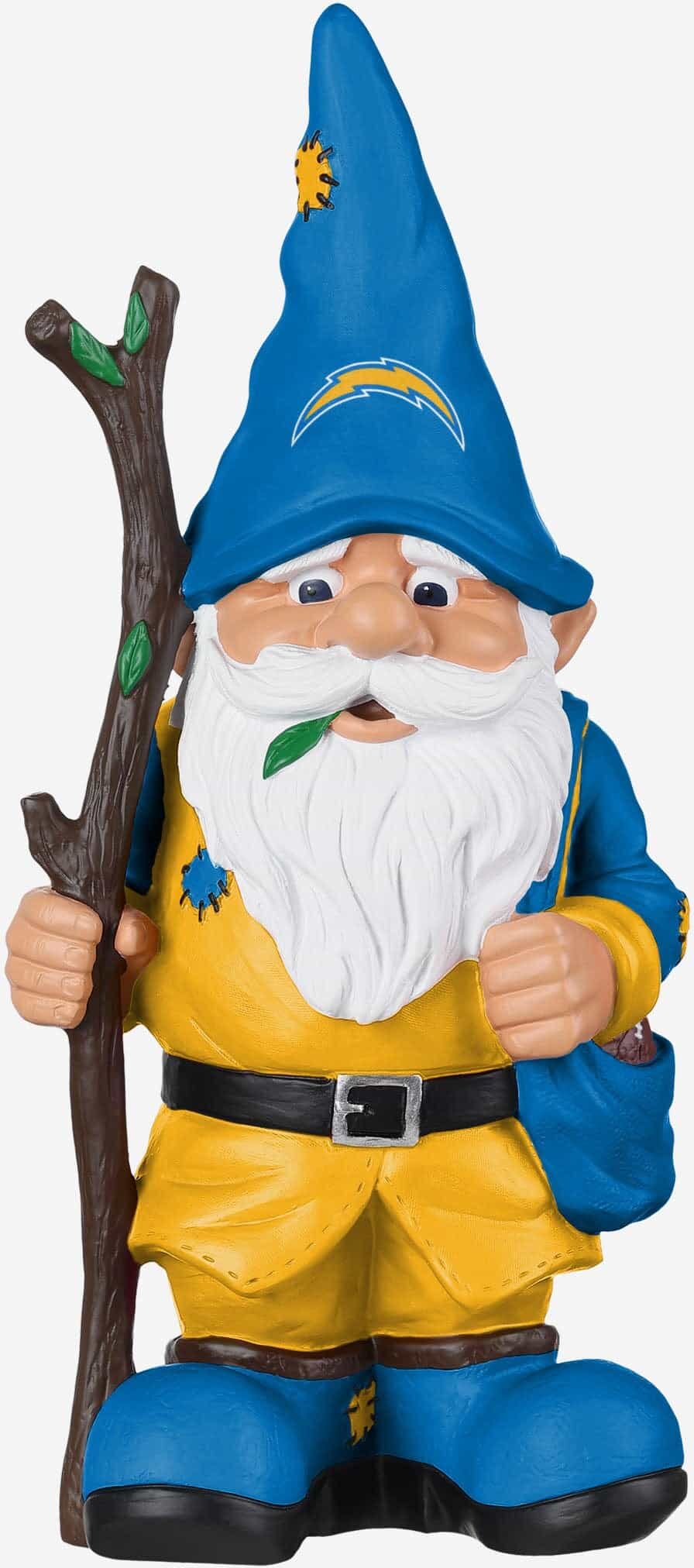 FOCO Los Angeles Chargers Holding Stick Gnome -