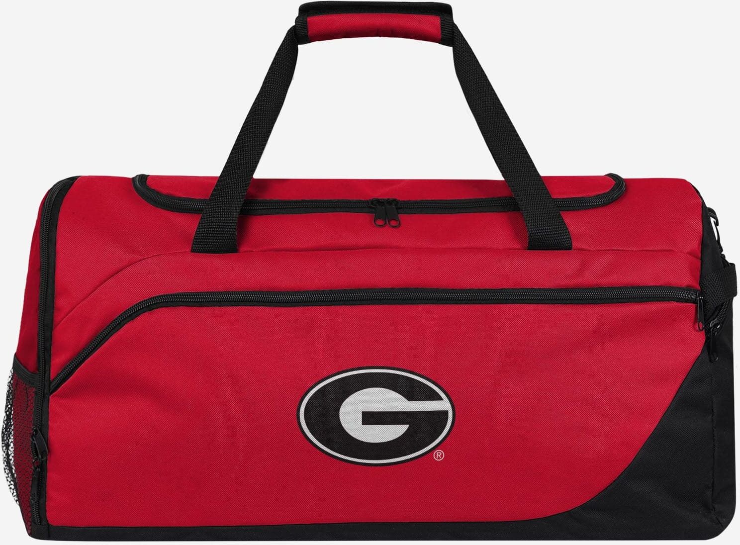 FOCO Georgia Bulldogs Solid Big Logo Duffle Bag - Unisex