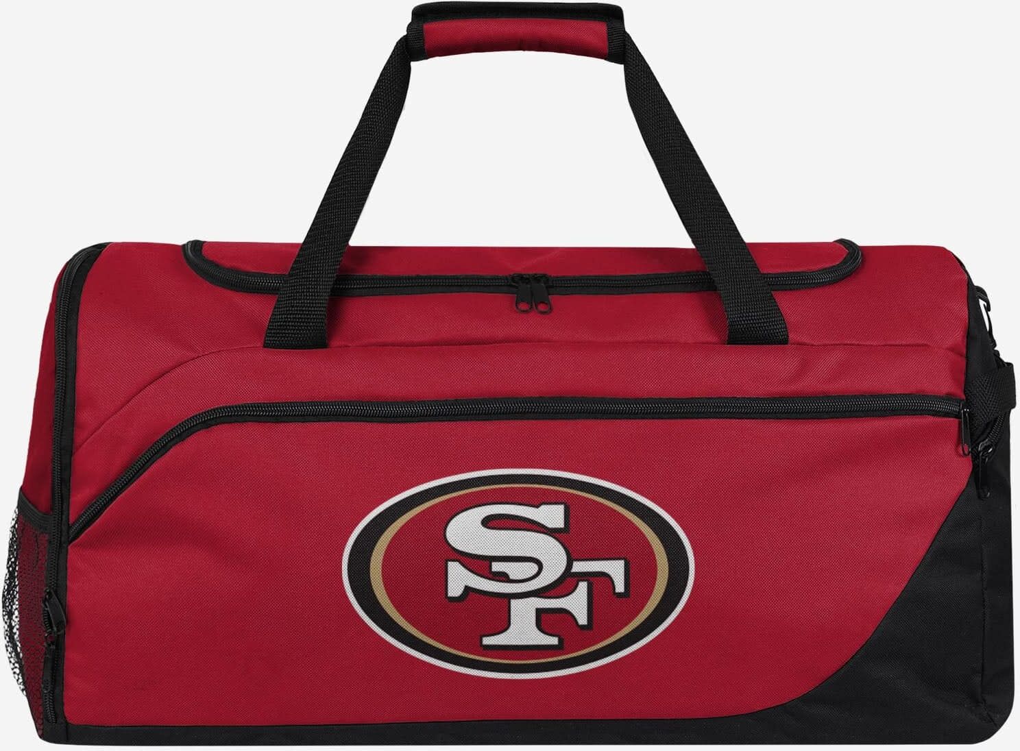 FOCO San Francisco 49ers Solid Big Logo Duffle Bag - Unisex