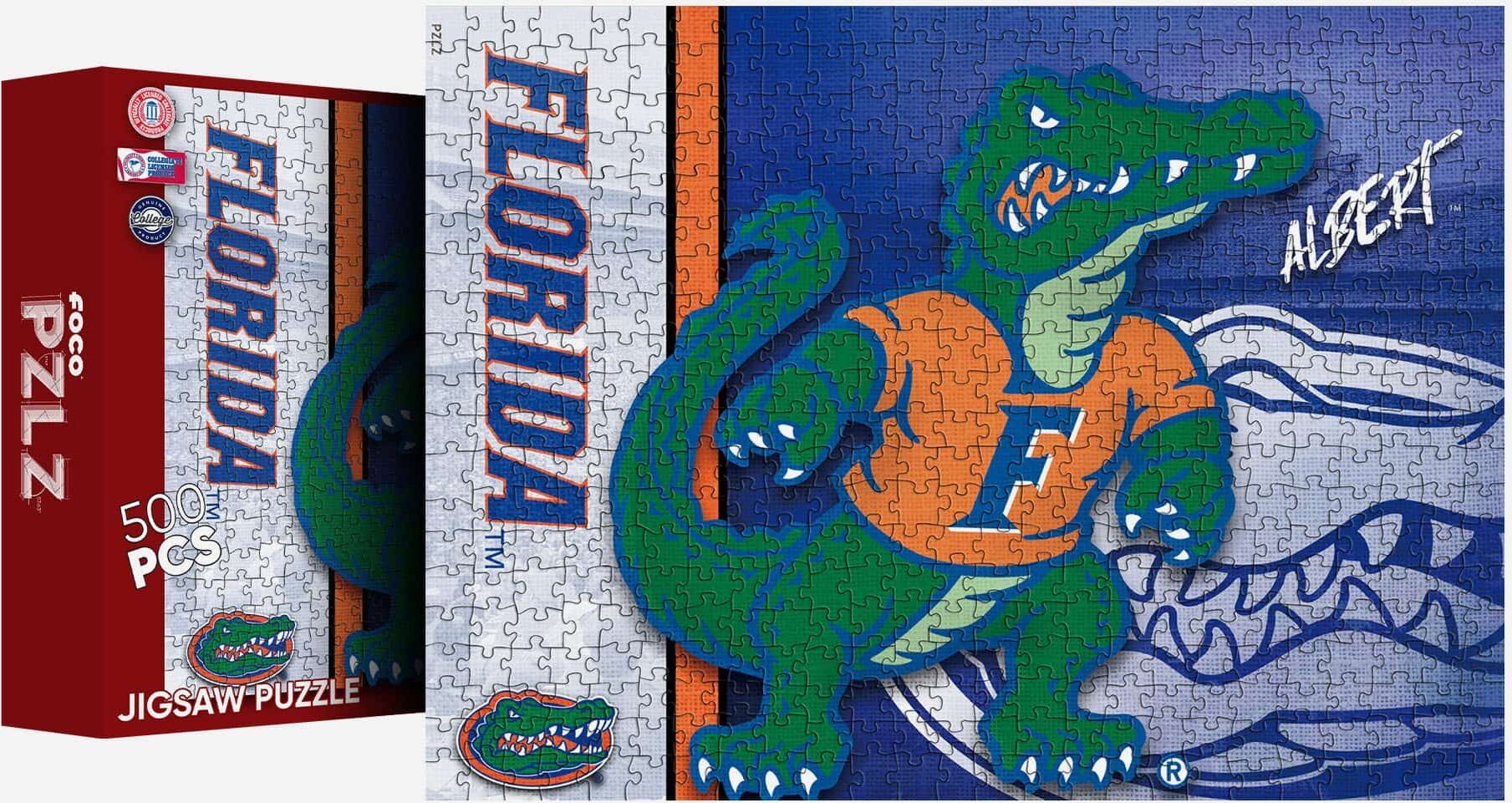 FOCO Albert Florida Gators Mascot 500 Piece Jigsaw Puzzle PZLZ -