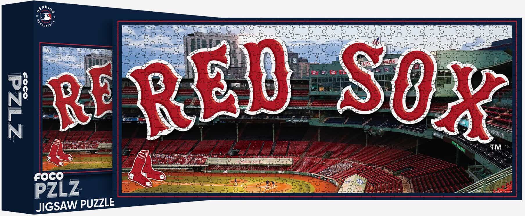 FOCO Boston Red Sox Fenway Park 500 Piece Stadiumscape Jigsaw Puzzle PZLZ -