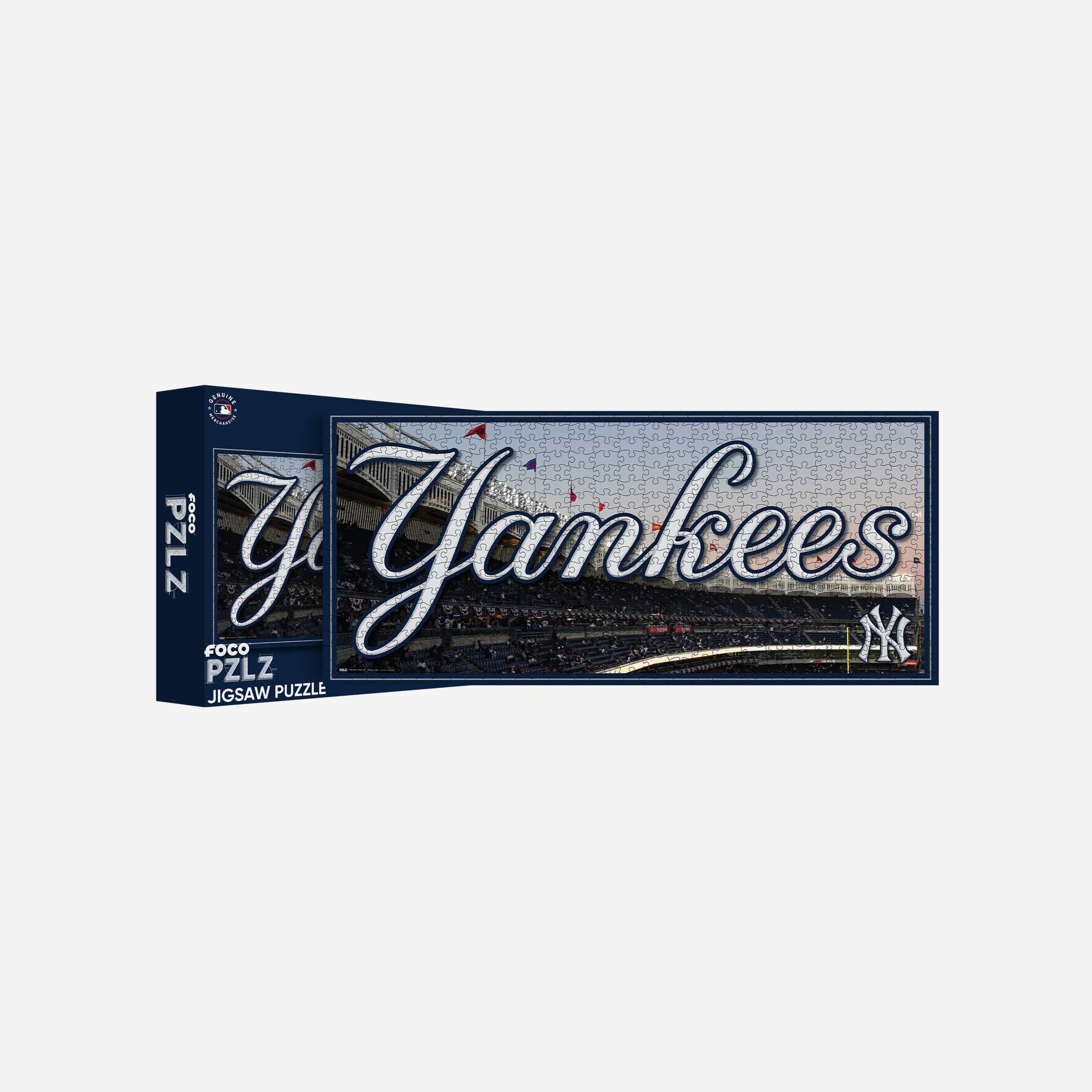 FOCO New York Yankees Yankee Stadium 500 Piece Stadiumscape Jigsaw Puzzle PZLZ -