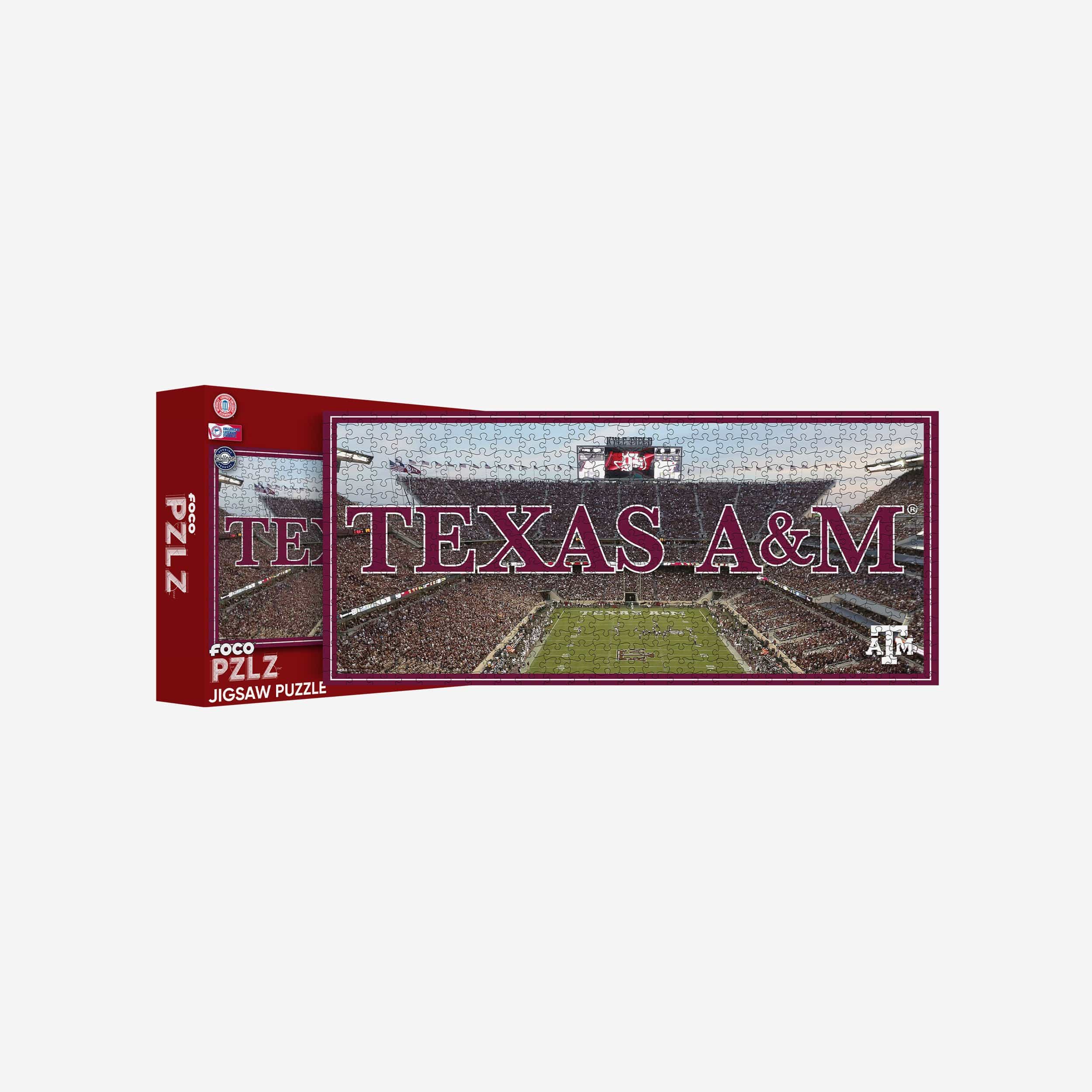 FOCO Texas A&M Aggies Kyle Field 500 Piece Stadiumscape Jigsaw Puzzle PZLZ -