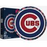 FOCO Chicago Cubs Logo Wood Jigsaw Puzzle PZLZ -