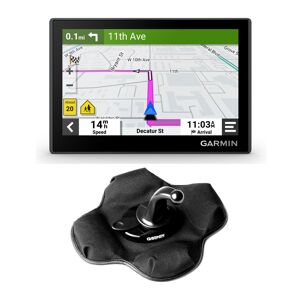 Garmin Drive 53 Gps Navigator With Vehicle Mount Bundle in Black