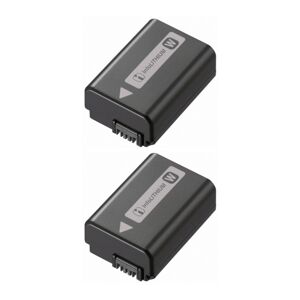 Sony NP-FW50 Lithium-Ion 1020mAh Rechargeable Battery (2-Pack) in Black