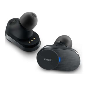 Philips Audio Fidelio T1 True Wireless Headphones with ANC Pro+ in Black