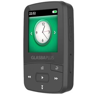 Samvix Glasba Plus 8GB Bluetooth MP3 Player with Internal Games in Gray