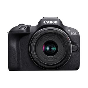 Canon EOS R100 Mirrorless Camera with 18-45mm Camera Lens in Black