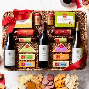 Hickory Farms Grand Wine Party Gift Basket   Virtual Party & Happy Hour   Hickory Farms