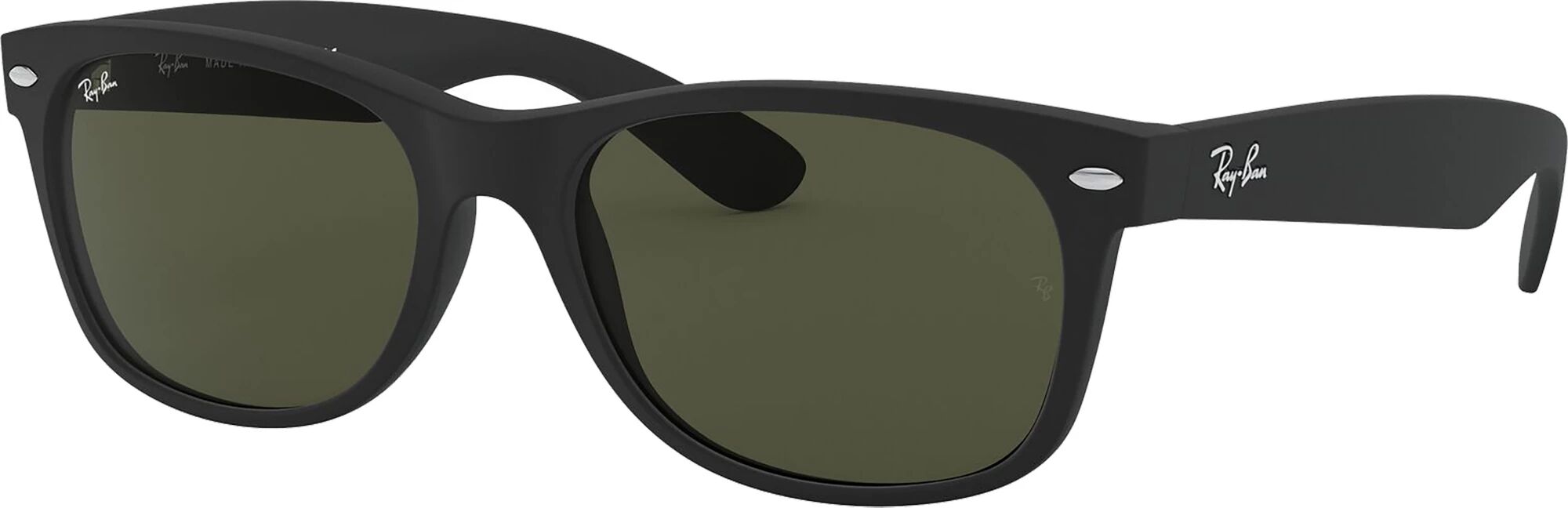 Ray-Ban New Wayfarer Polarized Sunglasses, Men's, Tortoise/Green