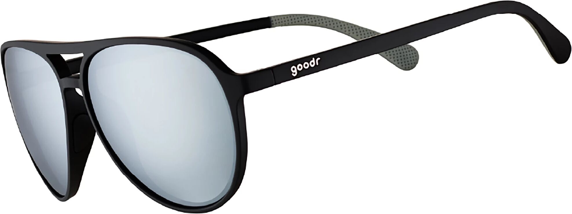 Goodr Add The Chrome Package Mirror Reflective Sunglasses, Men's, Black