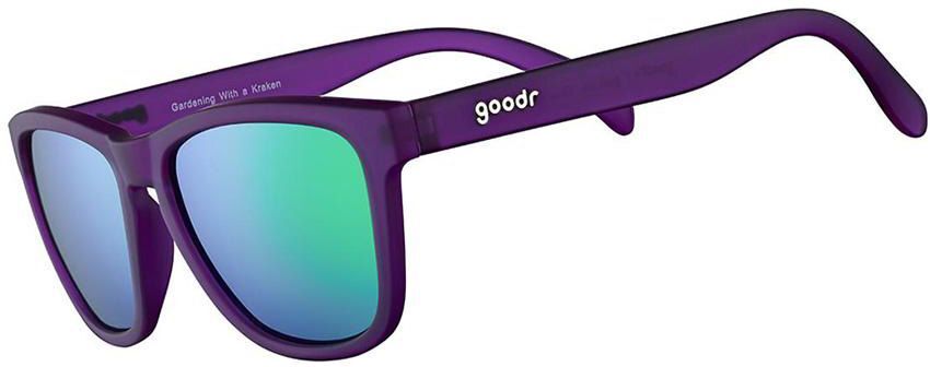 Goodr Gardening With A Kraken Polarized Sunglasses, Men's, Purple