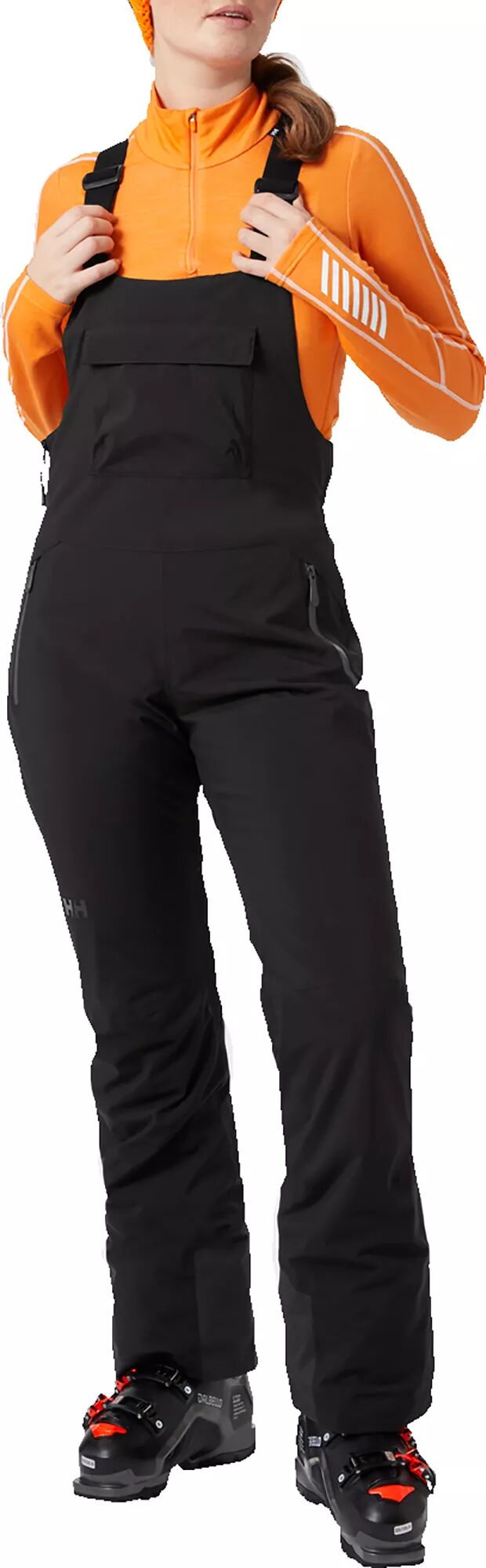 Helly Hansen Women's Legendary Bib Pants, Medium, Black