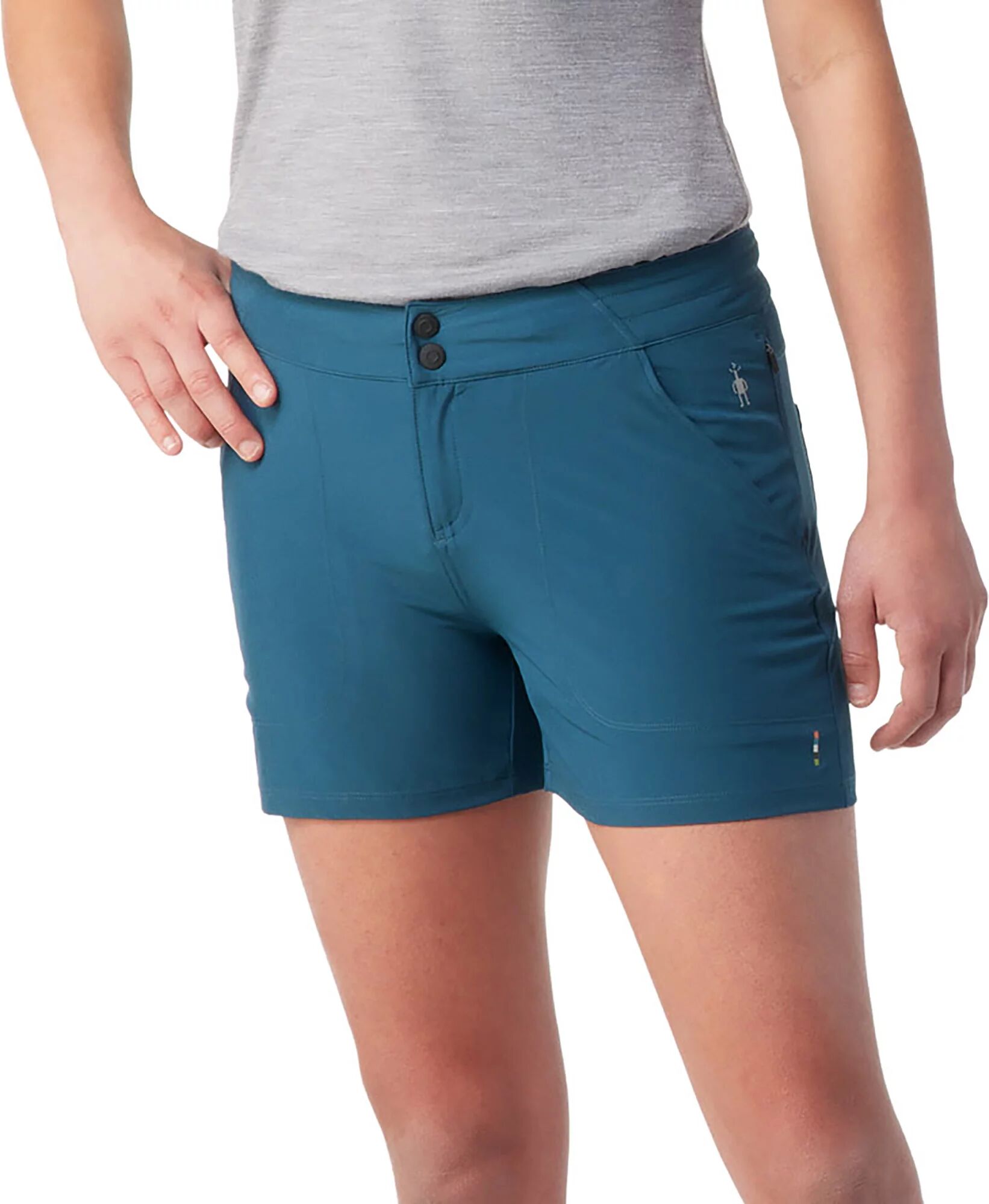 Smartwool Women's Merino Sport Hike Shorts, Medium, Blue