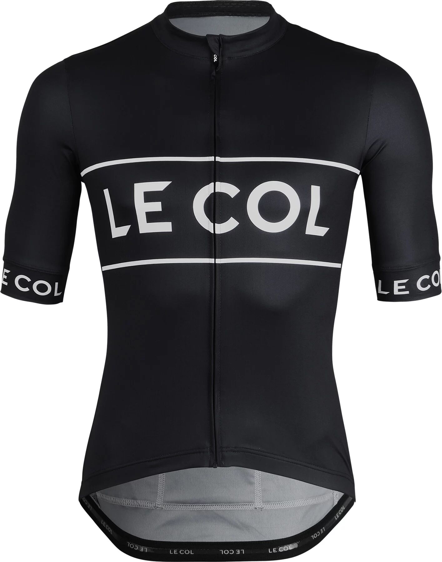 Le Col Men's Sport Logo Jersey, XL, Black