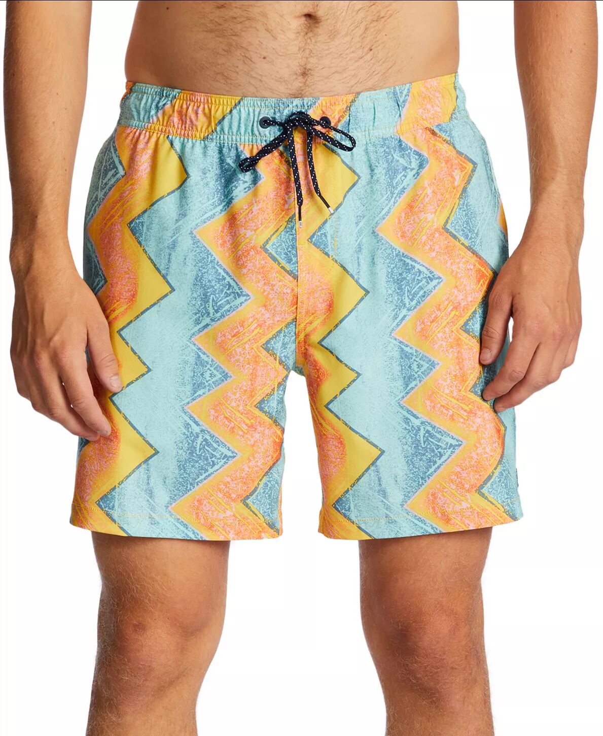 Billabong Men's Sundays Layback Boardshorts, Medium, Yellow