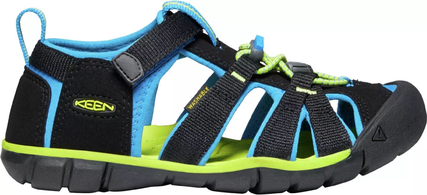 KEEN Kids' Seacamp II CNX Water Sandals, Boys', 11.0K, Black