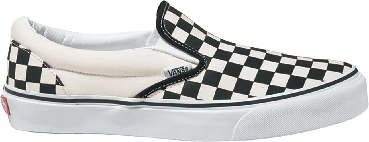 Vans Kids' Preschool Checkerboard Classic Slip-On Shoes, Boys', Size 3, Black