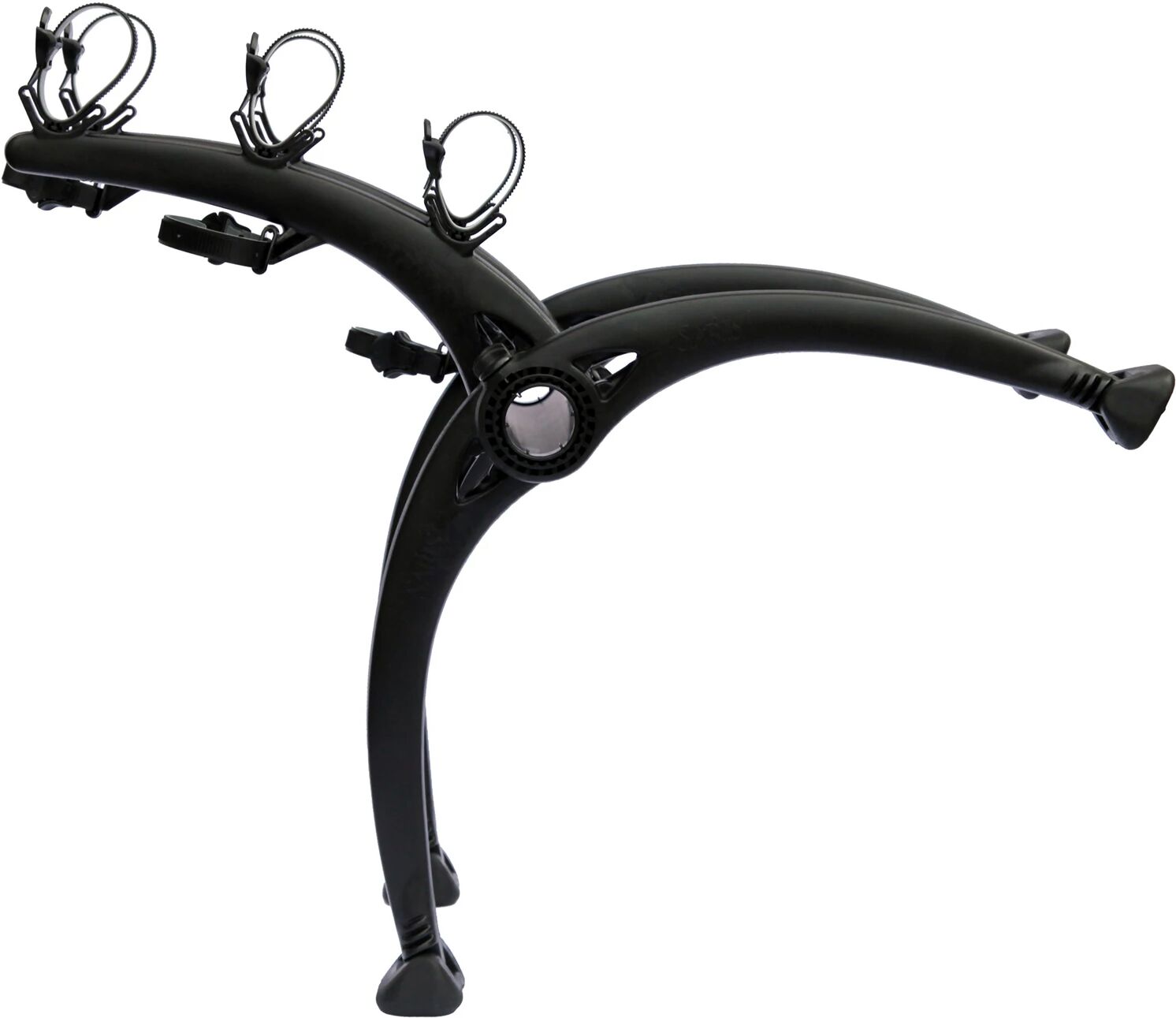 Saris Bones 3-Bike Trunk Vehicle Rack, Black