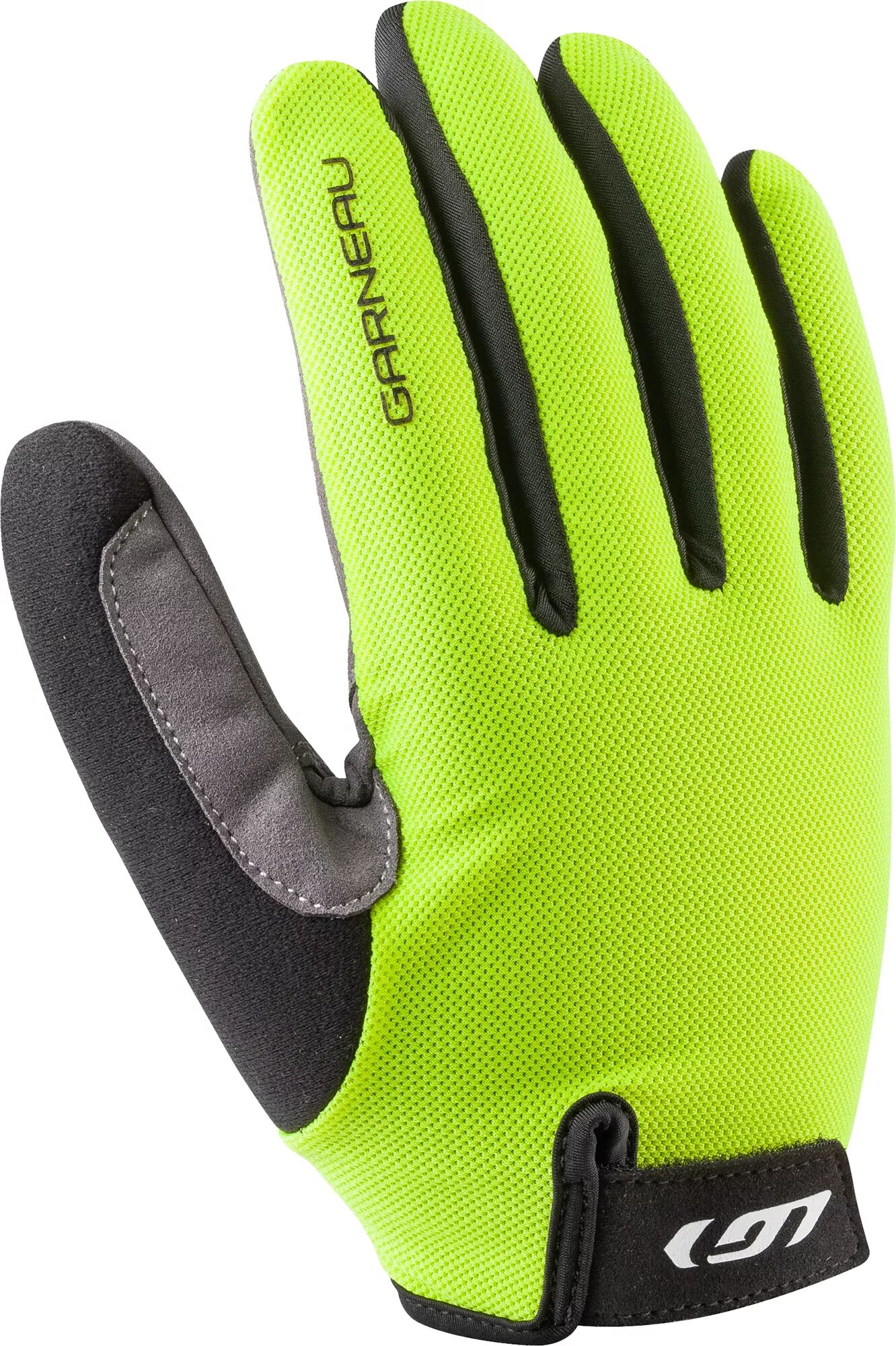 Louis Garneau Men's Long Calory Bike Gloves, Small, Yellow