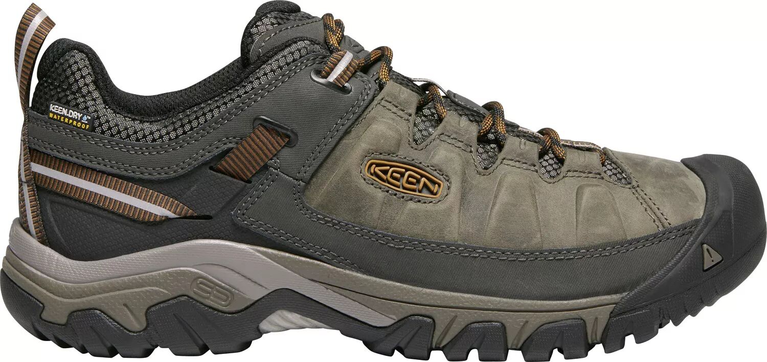 KEEN Men's Targhee III Waterproof Hiking Shoes, Size 11, Brown