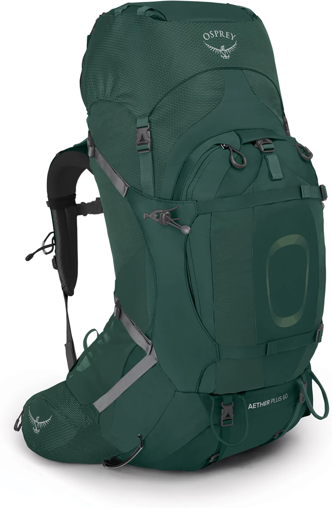 Osprey Aether Plus 60 Pack, Men's, Small/Medium, Green