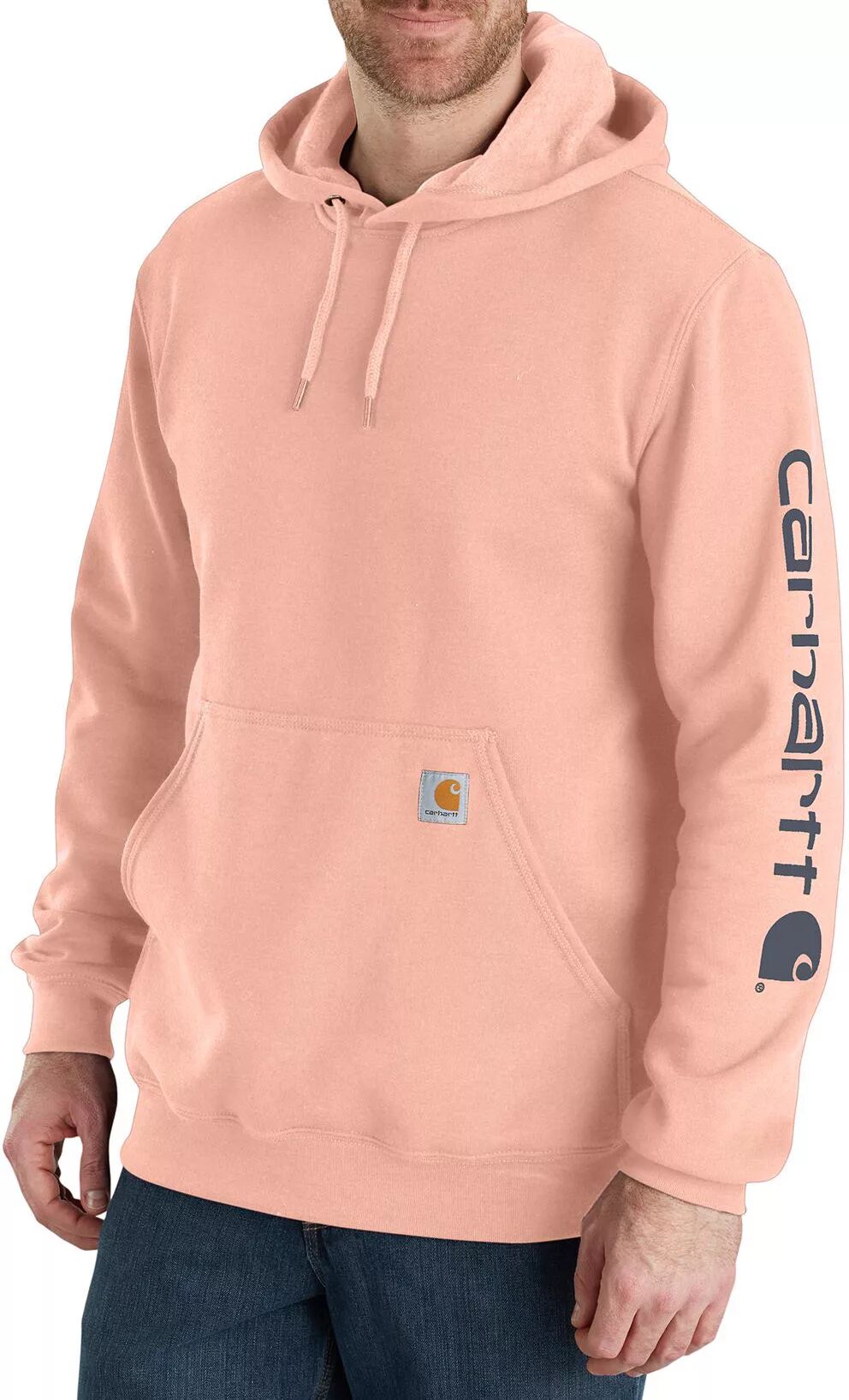 Carhartt Men's K288 Hoodie, 2XLT, Pink