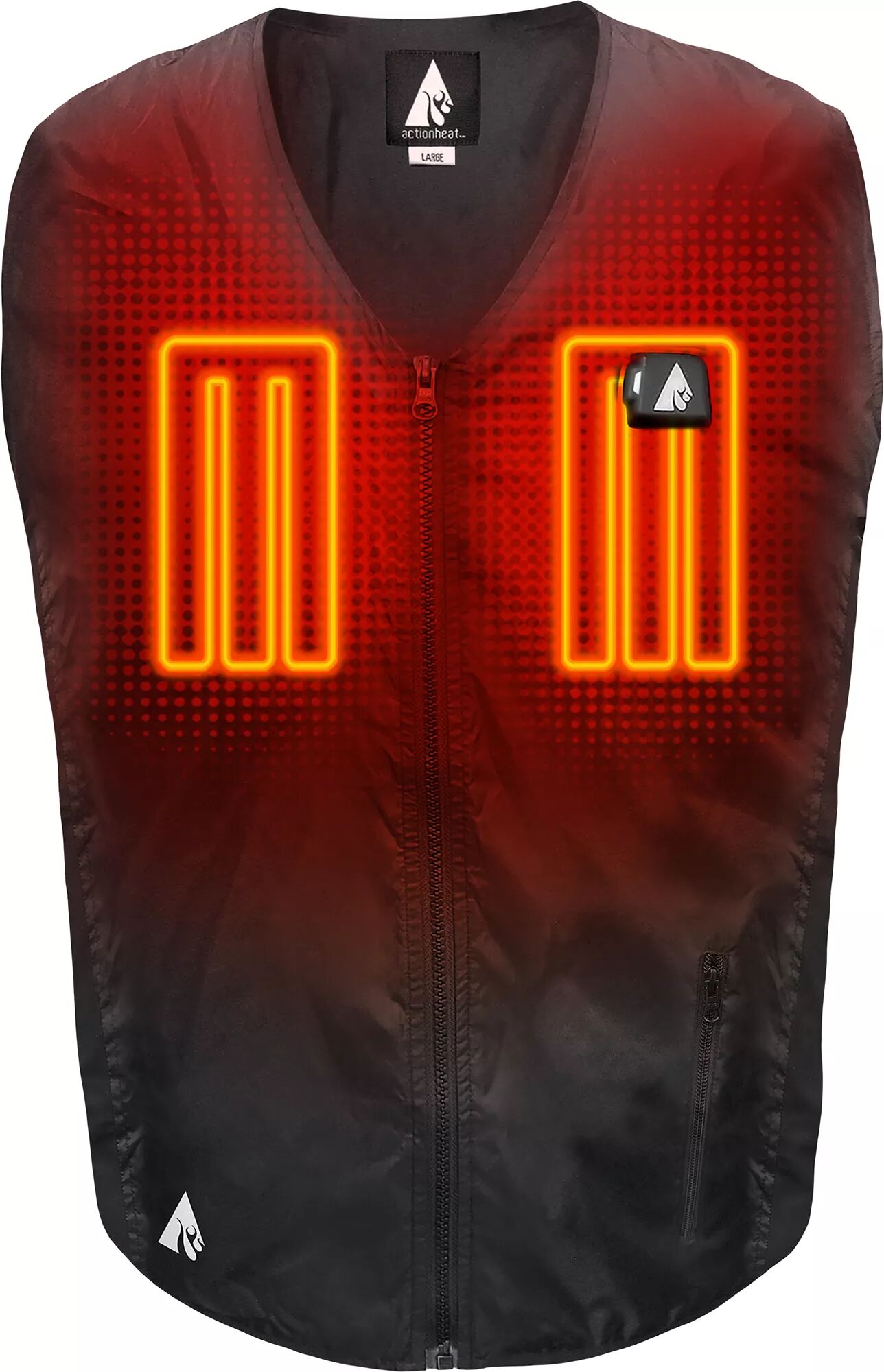 ActionHeat Adult 5V Heated Vest Liner, Men's, 2XL/3XL, Black