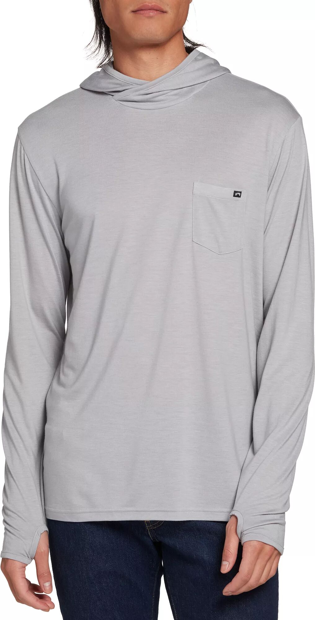 Billabong Men's Eclipse Long Sleeve Rashguard, XXL, Gray