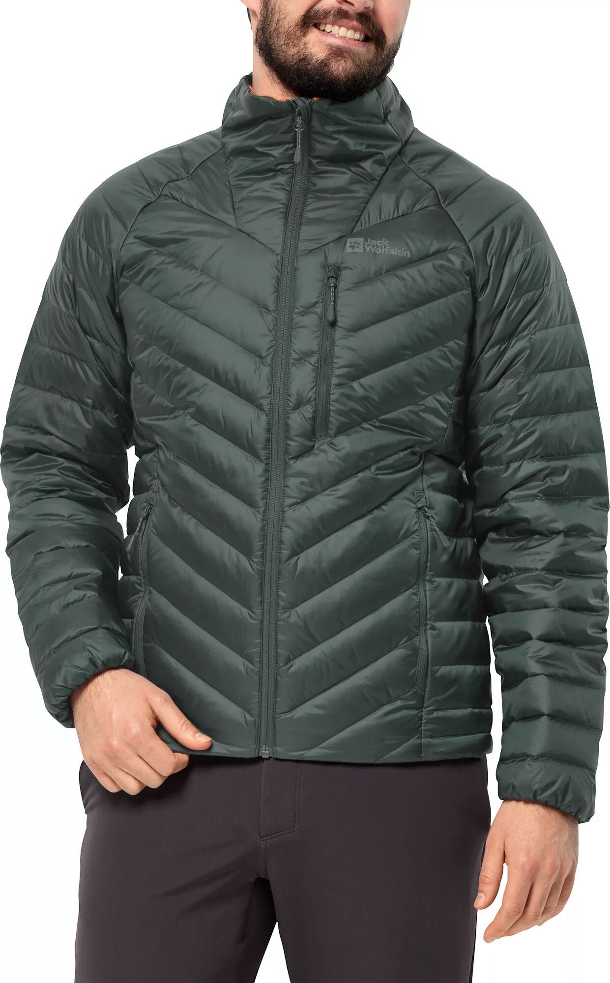 Jack Wolfskin Men's Passamani Down Jacket, Medium, Black