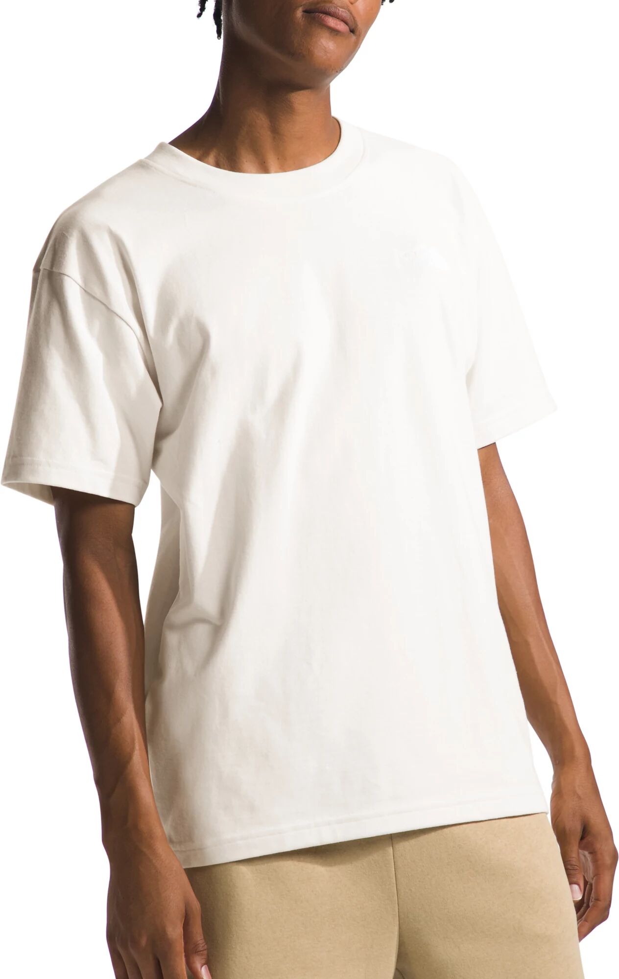 The North Face Men's Short Sleeve Evolution T-Shirt, XL, White Dune