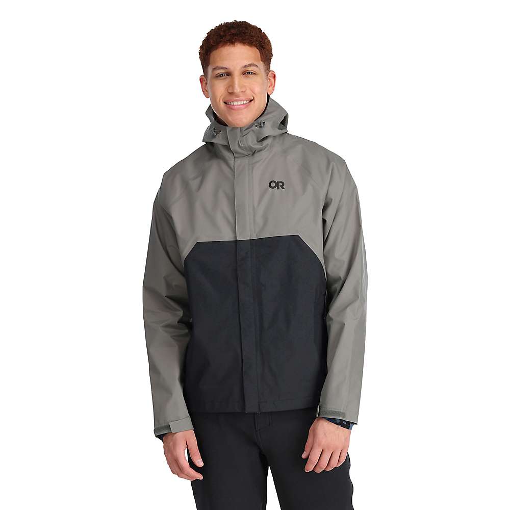 Outdoor Research Men's Apollo Jacket - Large - Black / Pewter