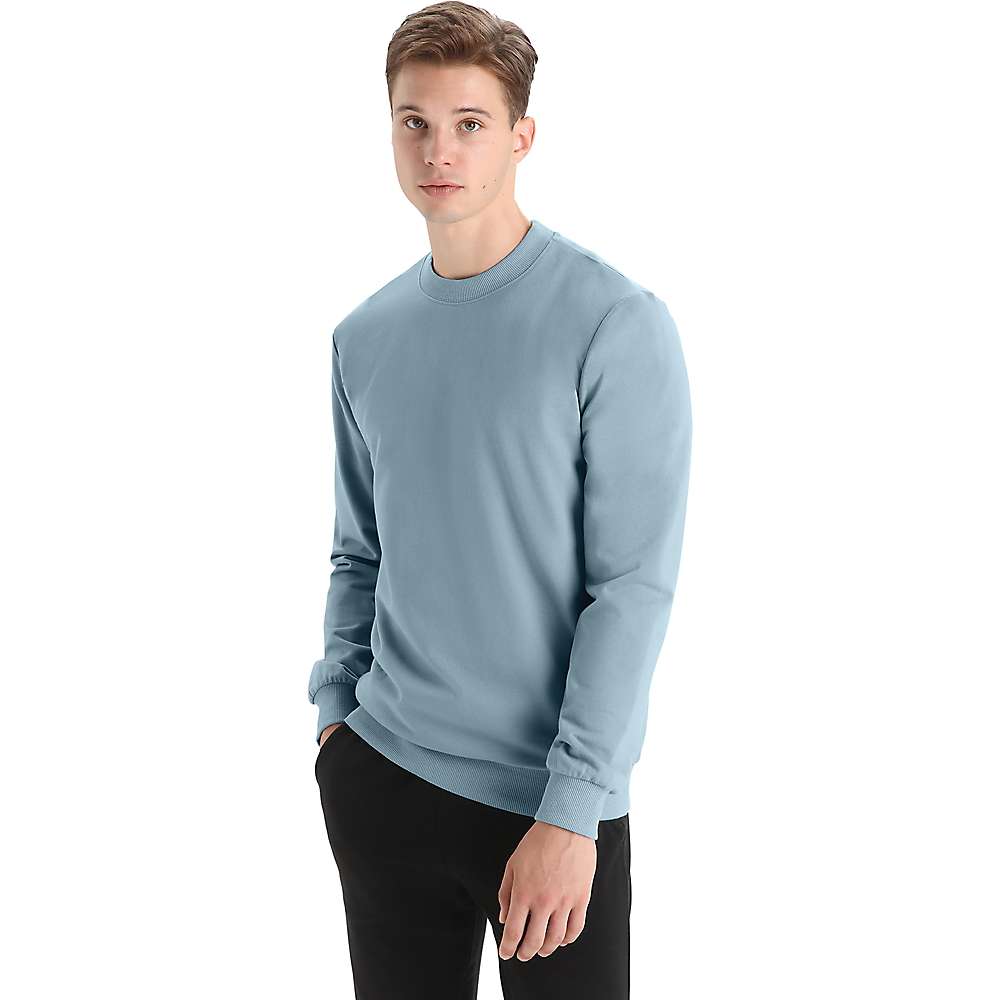 Icebreaker Men's Central II LS Sweatshirt - Medium - Astral Blue