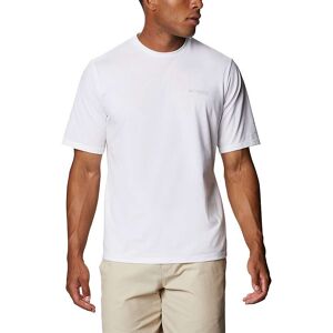 Columbia Men's PFG First Water Graphic SS Shirt - XL - White/Flats- Men