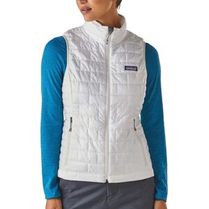 Patagonia Women's Nano Puff Insulated Vest, Large, White