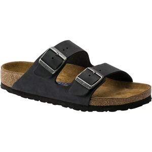 Birkenstock Men's Arizona Soft Footbed Sandals, Size 41, Black