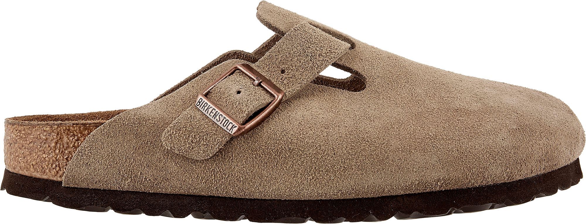 Birkenstock Women's Boston Soft Footbed Clogs, 8/8.5 US (39 EU), Brown