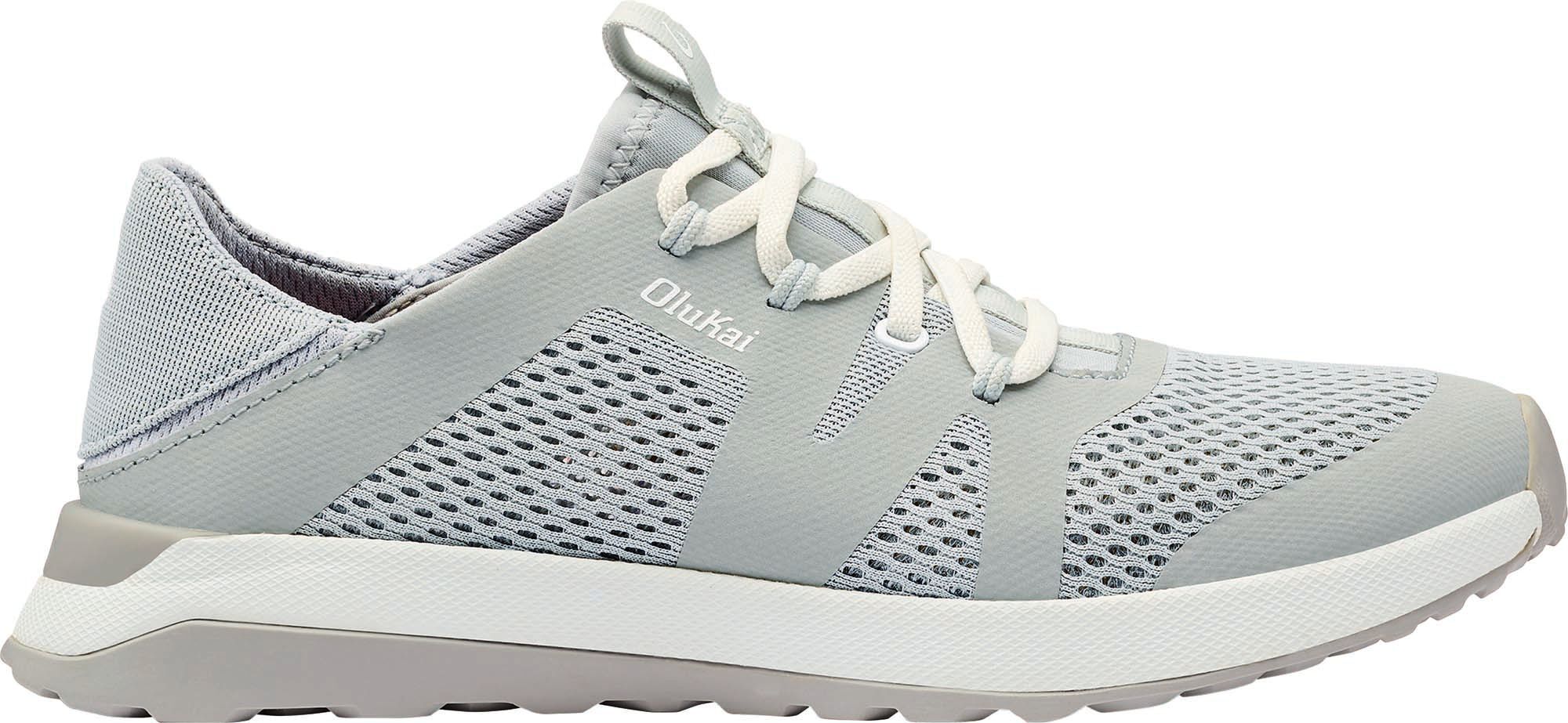 OluKai Women's Huia Sneakers, Size 9, Gray