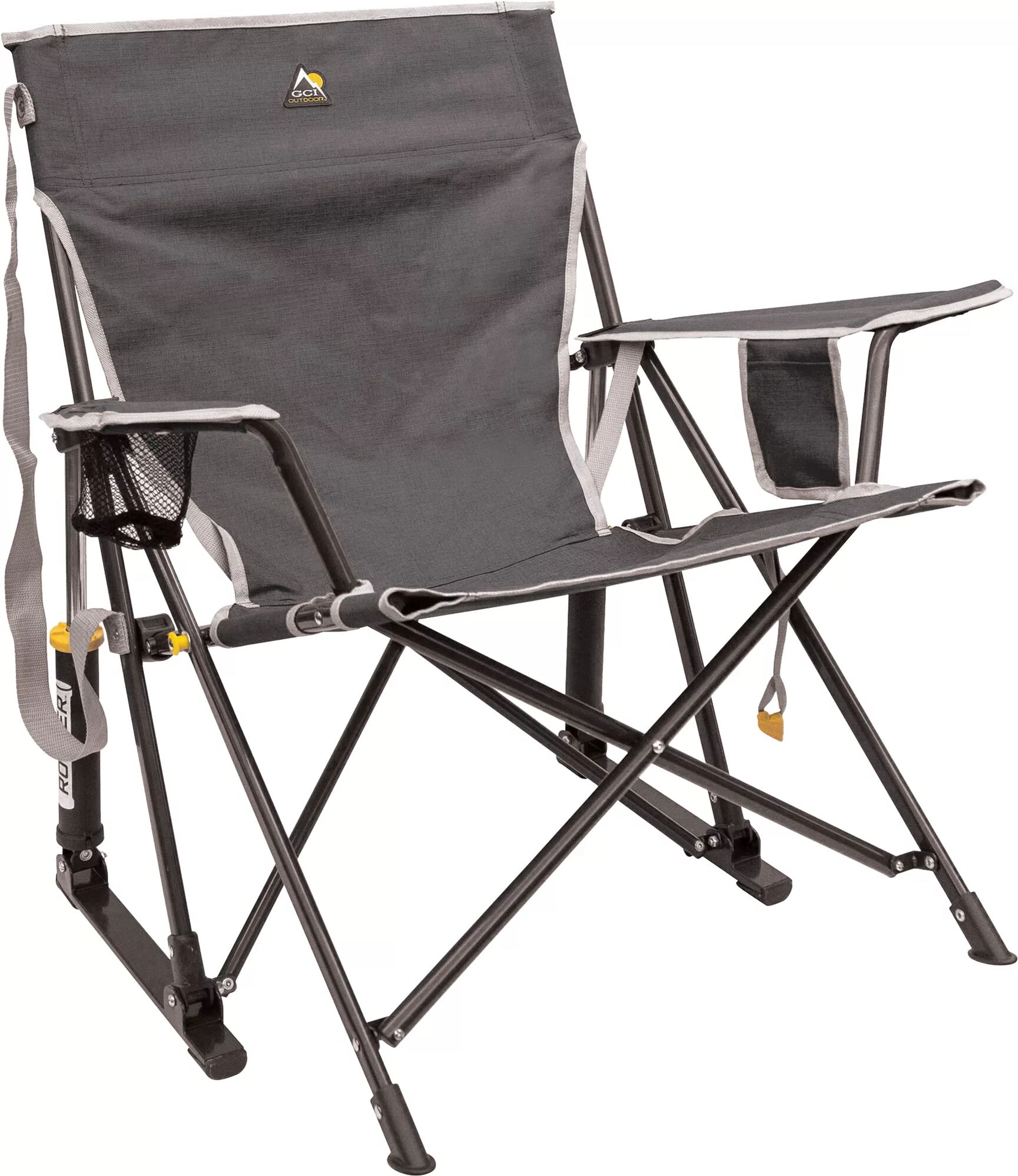 GCI Outdoor Kickback Rocker, Gray