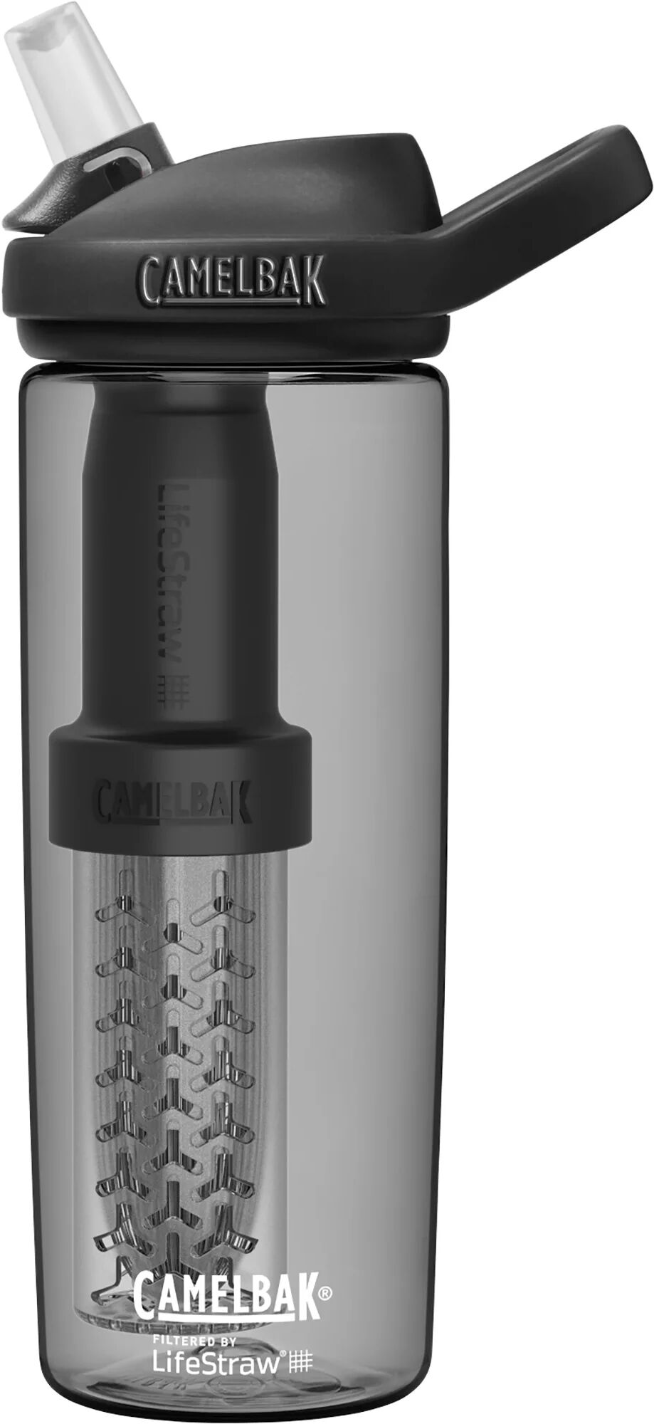 CamelBak Eddy+ LifeStraw 20 oz. Filtered Water Bottle, Gray