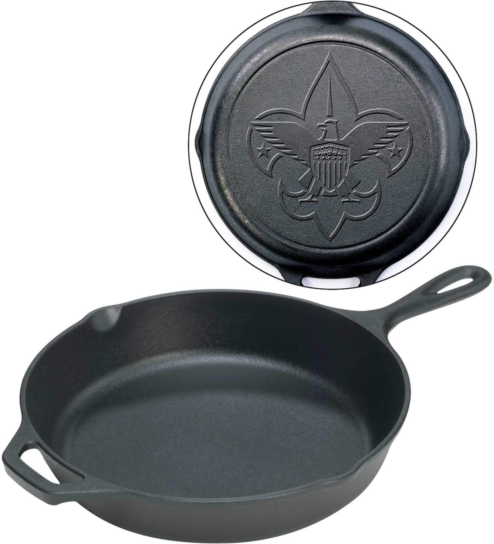 Lodge 12” Boy Scout Cast Iron Skillet