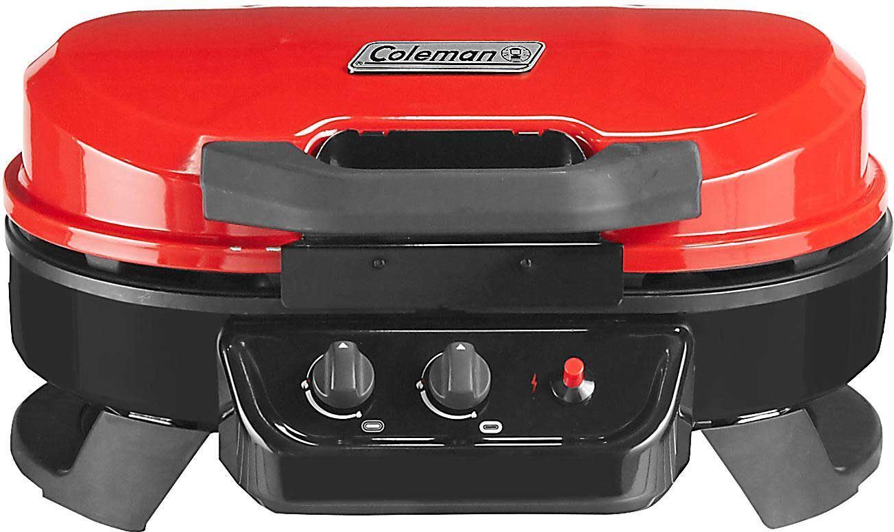 Coleman RoadTrip 225 Portable Tabletop Propane Grill, Red