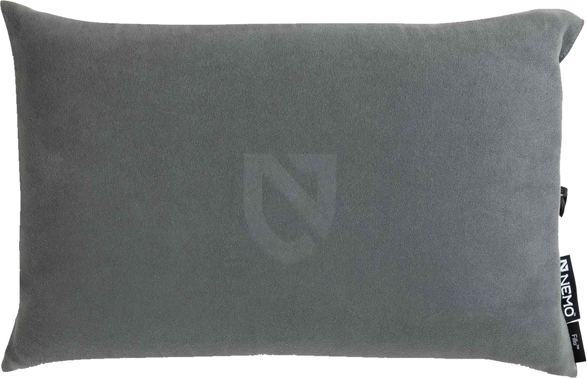 NEMO Fillo Camping Pillow, Gray