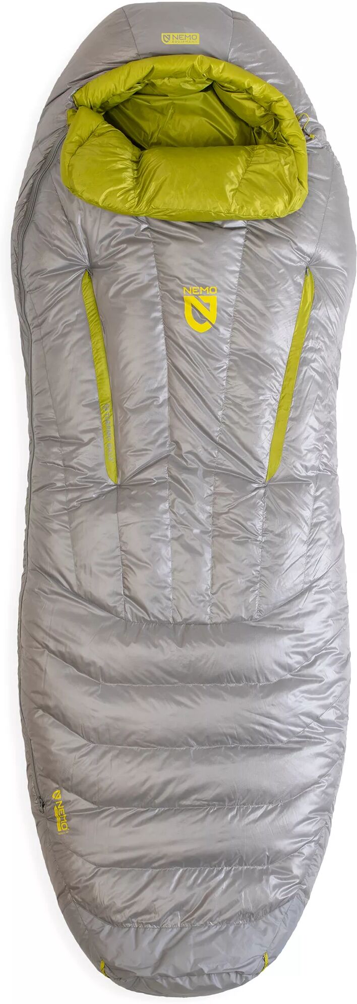 Nemo Women's Riff Endless Promise Down 15 Sleeping Bag, Regular, Gray